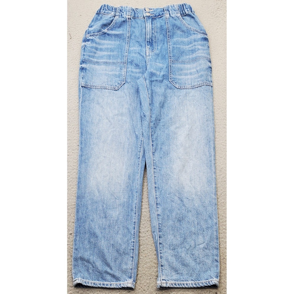 Veronica Beard Jeans Womens 28 Blue Denim Arya High Rise Straight Leg Button-Fly